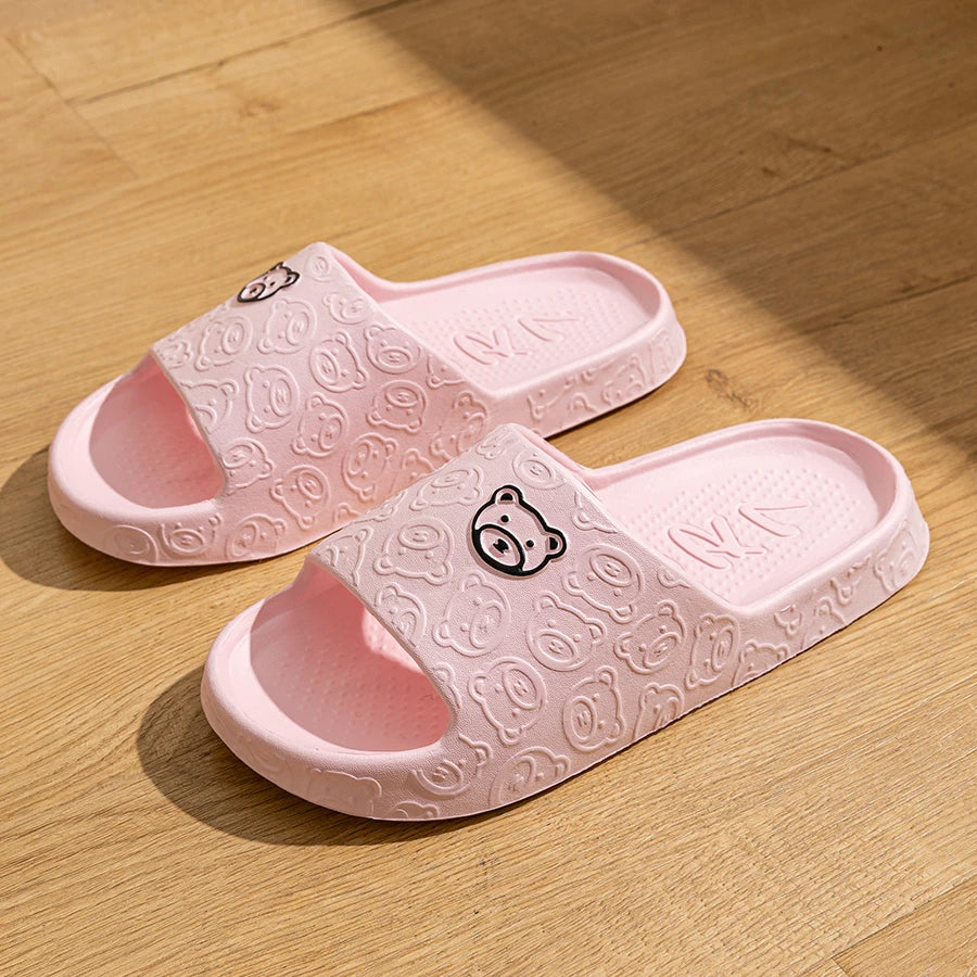 Non-slip Slippers Female Outer Wear 2024 New Bathroom Bathroom Indoor Home Sandals Female Summer Eva