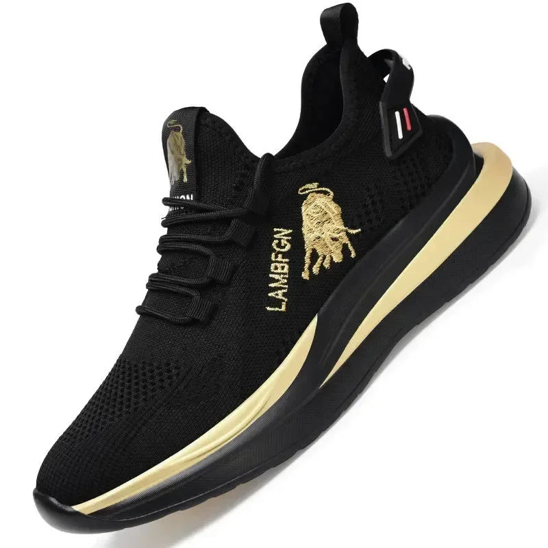 2025 Casual Sneakers for Men Slip on New Fashion Breathable Running Shoes Outdoor Gym Sports Shoes Walking Training Tennis Shoes