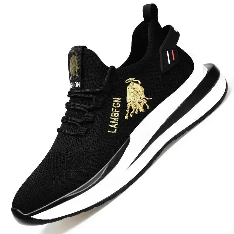 2025 Casual Sneakers for Men Slip on New Fashion Breathable Running Shoes Outdoor Gym Sports Shoes Walking Training Tennis Shoes