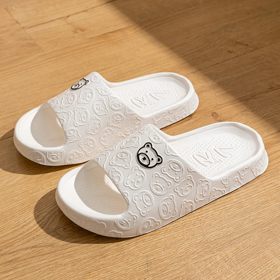 Non-slip Slippers Female Outer Wear 2024 New Bathroom Bathroom Indoor Home Sandals Female Summer Eva