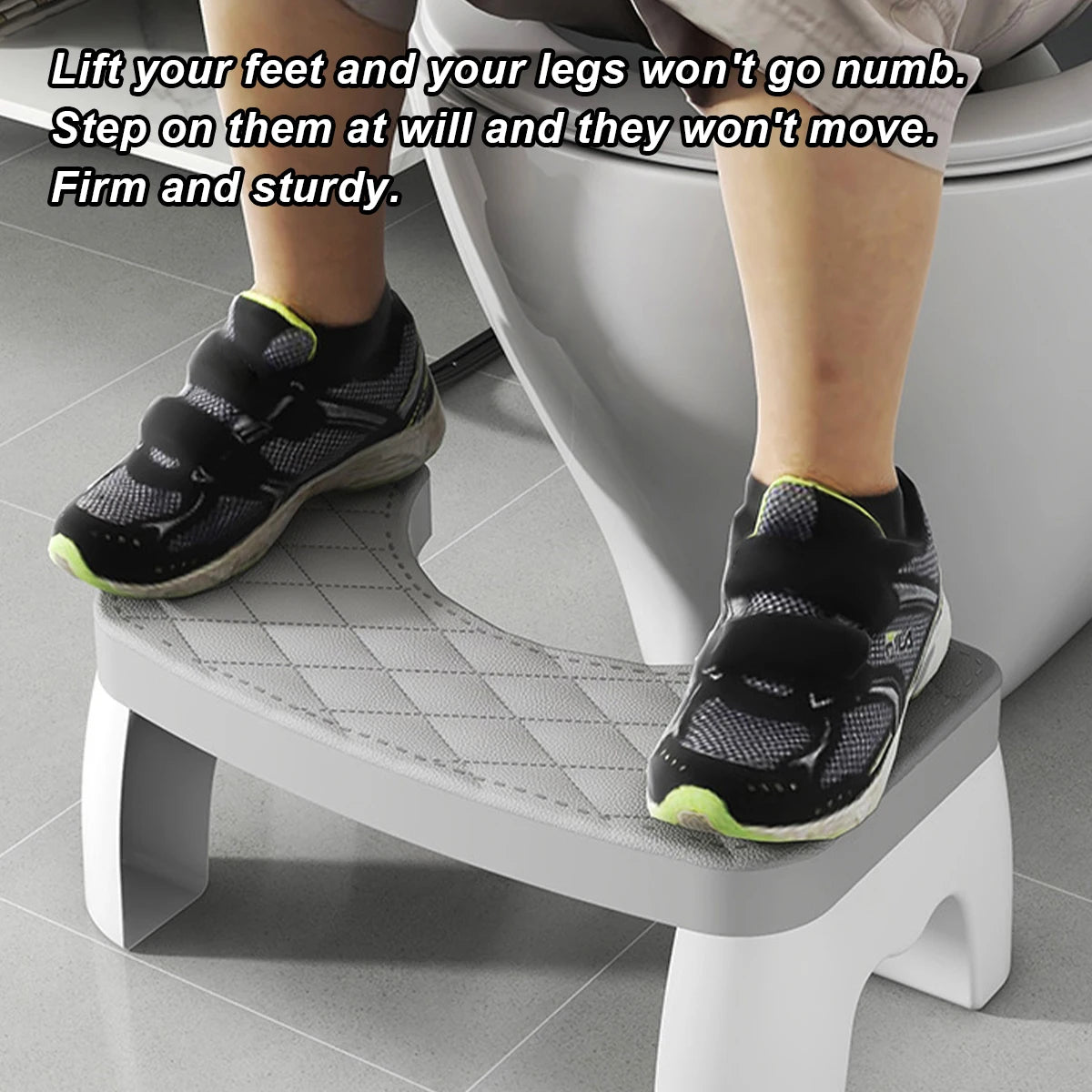 1 PCS Toilet Squat Stool Removable Non-slip Toilet Seat Stool Portable Squat Stool Home Multifunctional  Bathroom Accessories